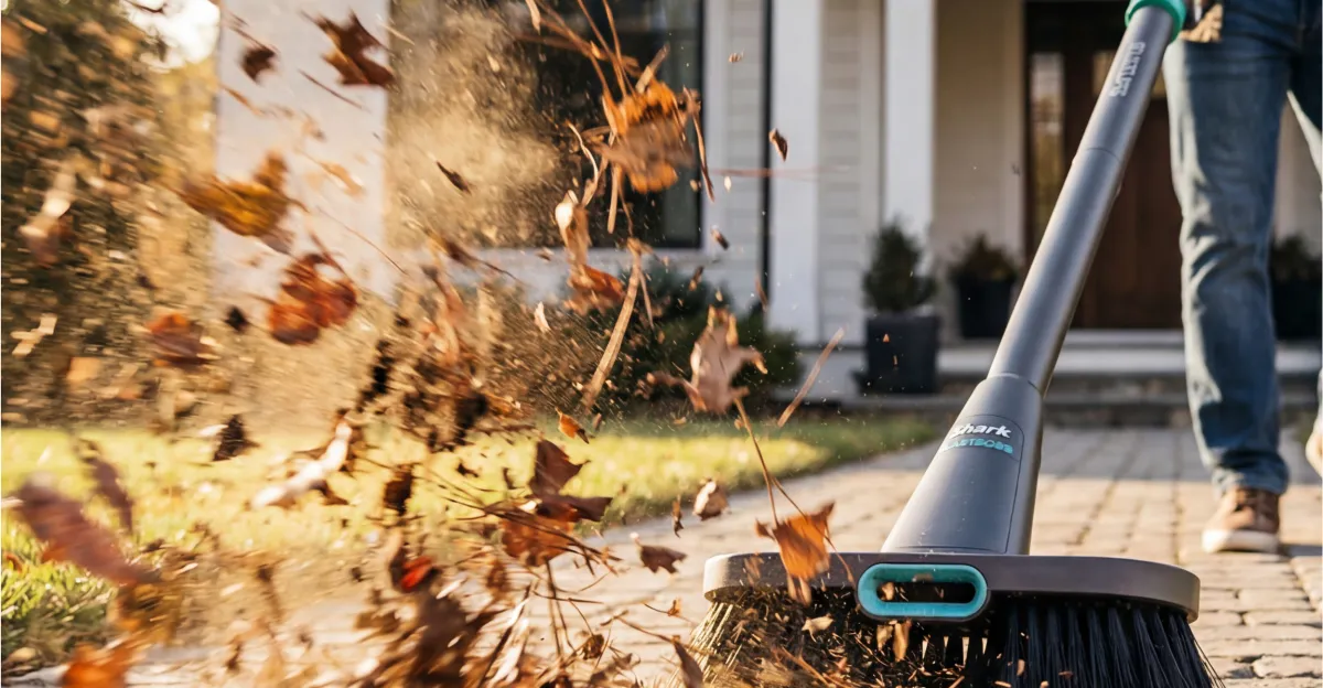 Der BlastBoss von Shark verstärkt Ihre Kehrleistung mit einem Luftstoß von 300 km/h