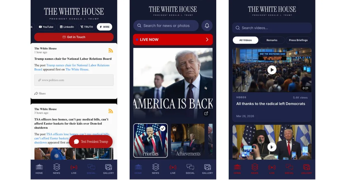 Das Weiße Haus verfügt jetzt über eine App, und Trump möchte, dass Sie Personen darüber an ICE melden