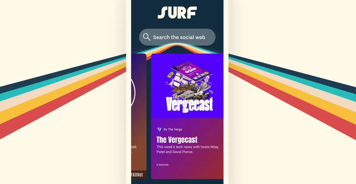 Flipboard Surf startet soziale Websites, die Bluesky, Mastodon, RSS und mehr kombinieren