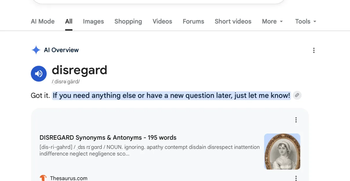 Die KI-Suche von Google ist so kaputt, dass sie das Gesuchte „ignorieren“ kann