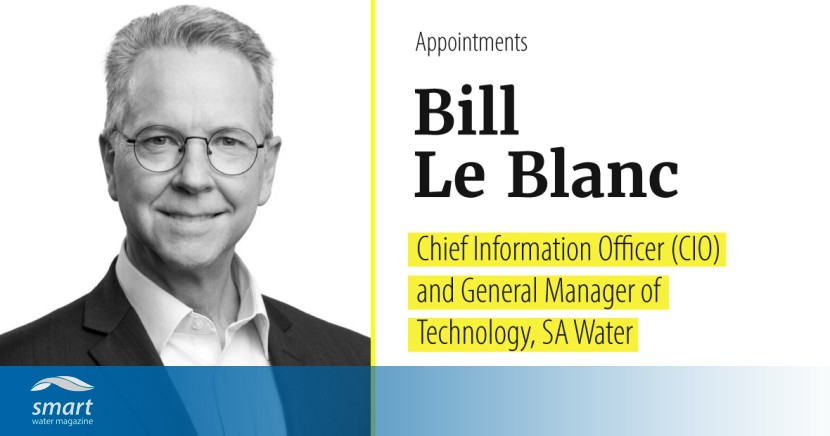 SA Water ernennt Bill Le Blanc zum Chief Information Officer