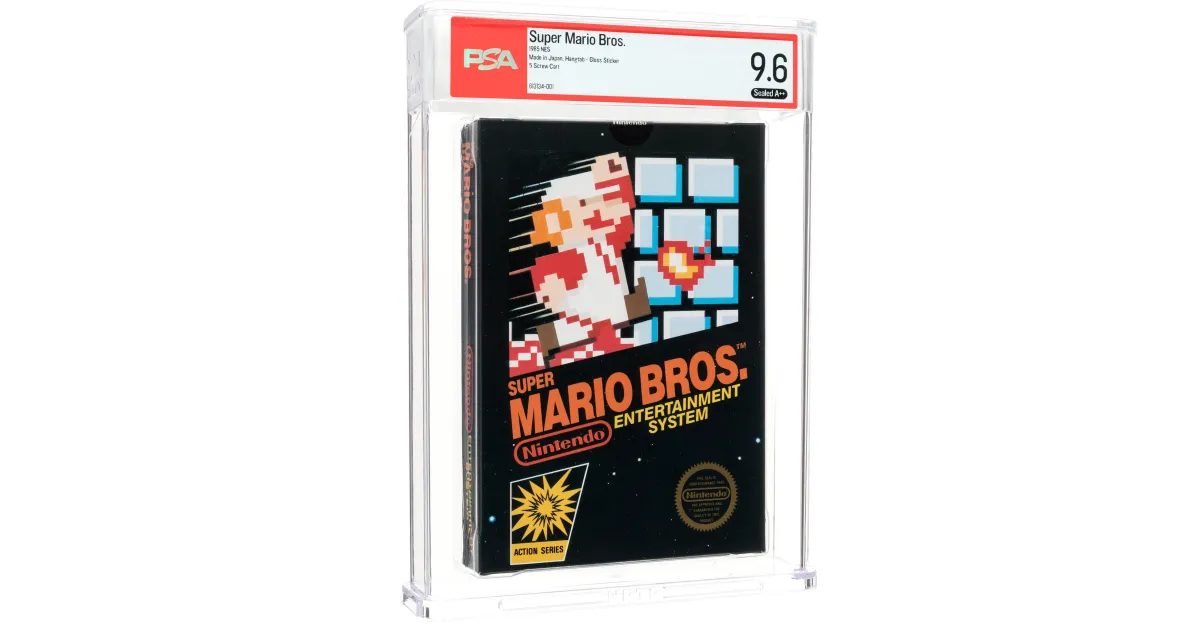 Sealed Super Mario Bros. wird für den Rekordpreis von 3 Millionen US-Dollar verkauft