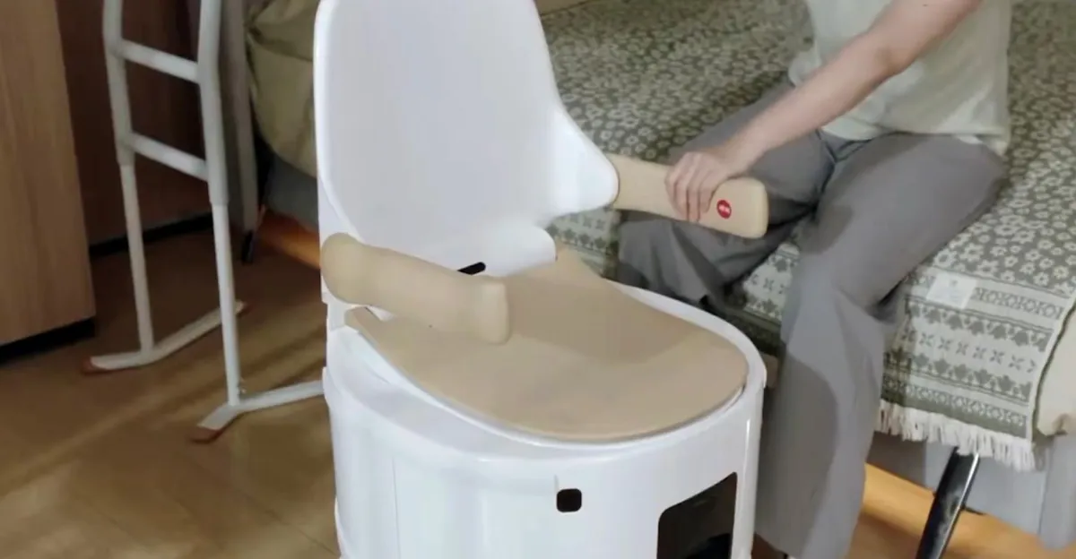 Diese selbstfahrende Robotertoilette kommt zu Ihnen